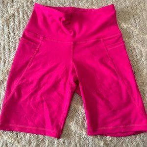 Old Navy Electric Pink Bike Shorts